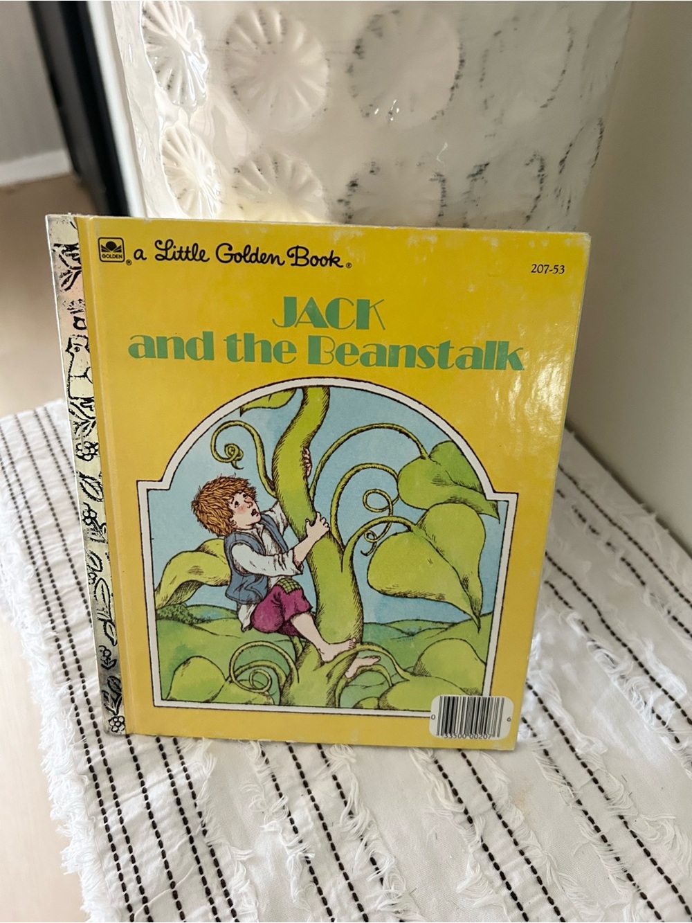 Vintage 1973 Jack and the Beanstalk Little Golden Book Kids Fairy Tale Book